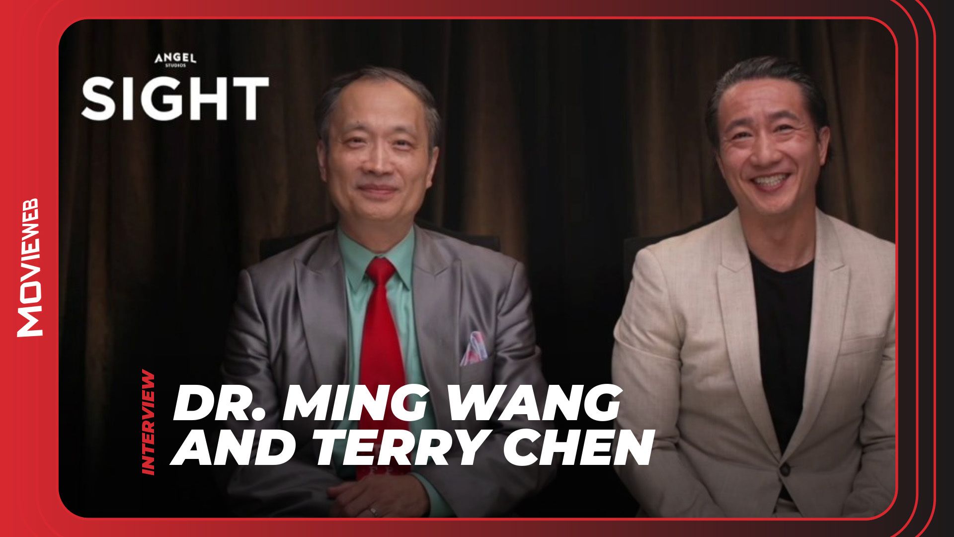 Terry Chen et le vrai Dr Ming Wang sur la vue et donner une vision au